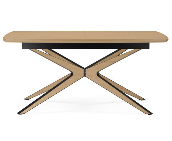 Стол деревянный Roxy 160(220)x90 светлый дуб, изображение 2 | Интернет магазин мебели и декора LifeDekor