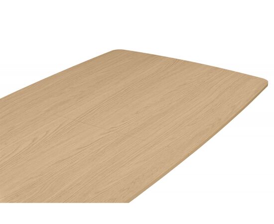 Стол деревянный Roxy 160(220)x90 светлый дуб, изображение 6 | Интернет магазин мебели и декора LifeDekor