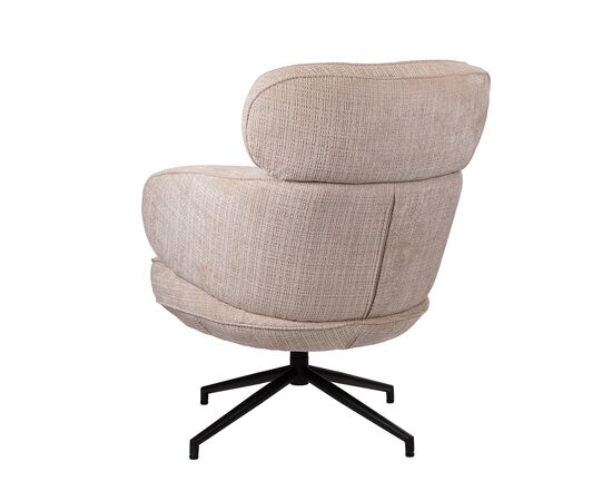 Кресло KING кремовый, шенилл, изображение 5 | Интернет магазин мебели и декора LifeDekor