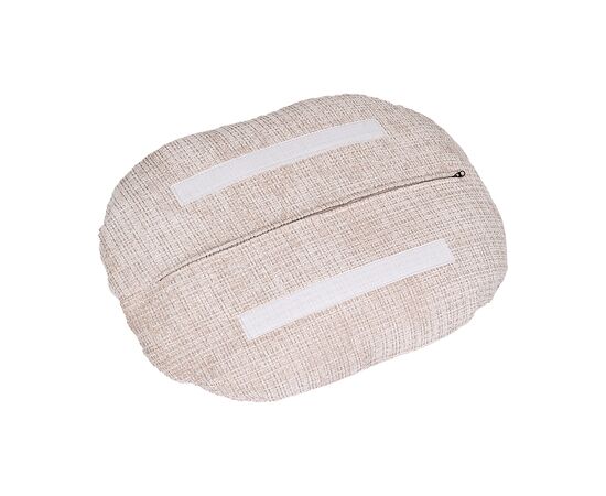 Оттоманка BLISS оранж/серый, экокожа, шенилл, изображение 8 | Интернет магазин мебели и декора LifeDekor