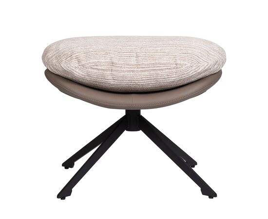 Оттоманка BLISS латте, экокожа, шенилл | Интернет магазин мебели и декора LifeDekor