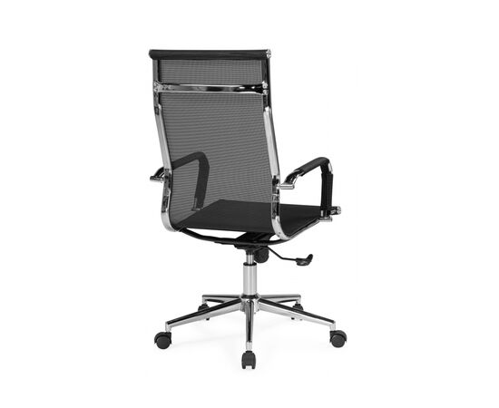 Офисное кресло Reus сетка черный / хром, изображение 11 | Интернет магазин мебели и декора LifeDekor
