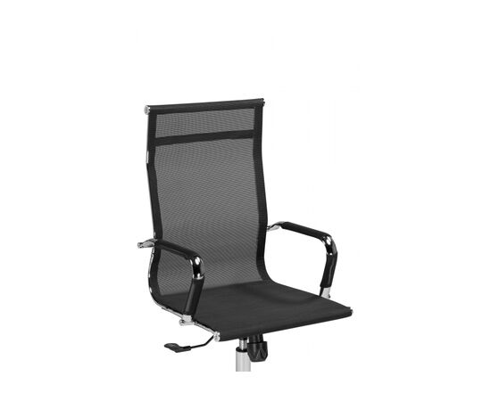 Офисное кресло Reus сетка черный / хром, изображение 13 | Интернет магазин мебели и декора LifeDekor