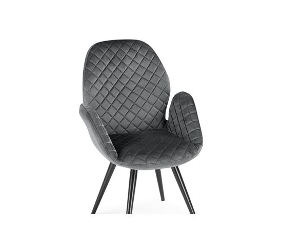 Стул Муат поворотное графитовый / черный, изображение 5 | Интернет магазин мебели и декора LifeDekor