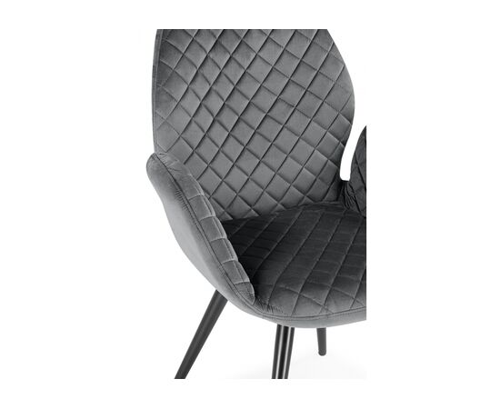 Стул Муат поворотное графитовый / черный, изображение 6 | Интернет магазин мебели и декора LifeDekor