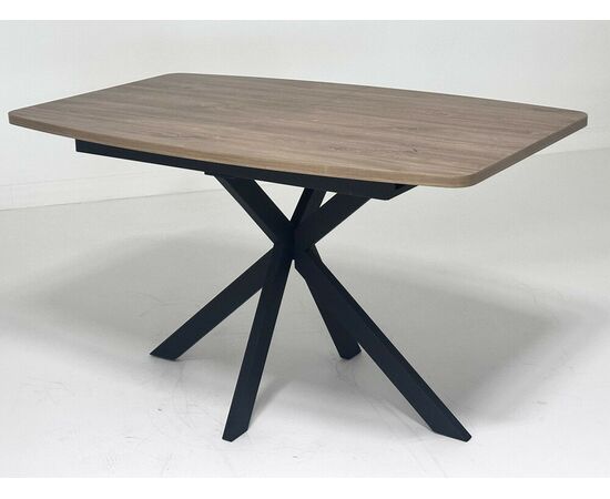 Стол ARKANSAS 130 Дуб Канзас/ Черный М-City | Интернет магазин мебели и декора LifeDekor