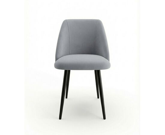 Стул DikLine 335 B22 GREY, ножки черные, изображение 3 | Интернет магазин мебели и декора LifeDekor
