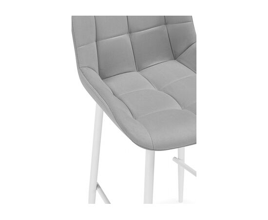 Барный стул Челси светло-серый (zd 960) / белый np, изображение 6 | Интернет магазин мебели и декора LifeDekor