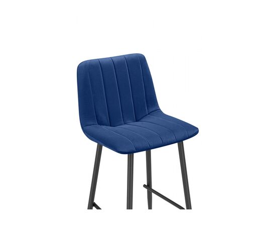 Барный стул Дани Мини синий (zd 798) / черный np, изображение 5 | Интернет магазин мебели и декора LifeDekor