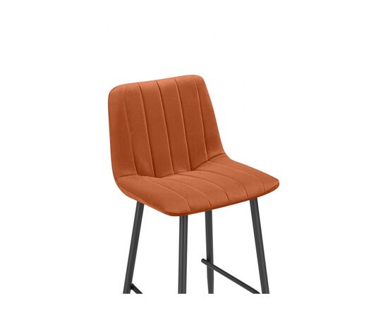 Барный стул Дани Мини терракотовый (zd 432) / черный np, изображение 5 | Интернет магазин мебели и декора LifeDekor