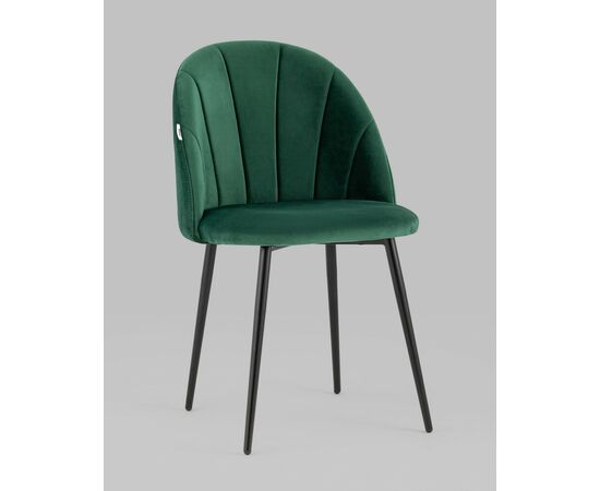 Стул Логан SN велюр зелёный, изображение 2 | Интернет магазин мебели и декора LifeDekor