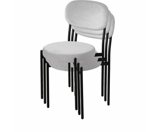 Стул Mason, бархат 04, изображение 7 | Интернет магазин мебели и декора LifeDekor