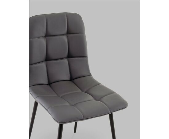 Стул Одди NEW экокожа серый, изображение 9 | Интернет магазин мебели и декора LifeDekor
