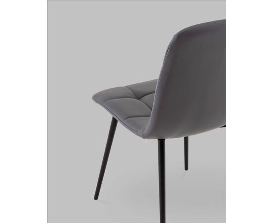 Стул Одди NEW экокожа серый, изображение 10 | Интернет магазин мебели и декора LifeDekor