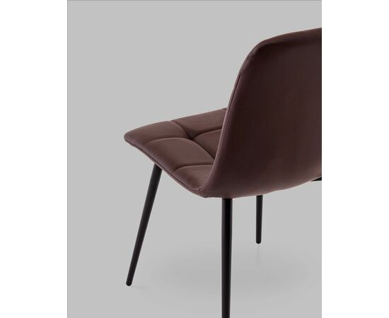 Стул Одди NEW экокожа шоколадный, изображение 10 | Интернет магазин мебели и декора LifeDekor