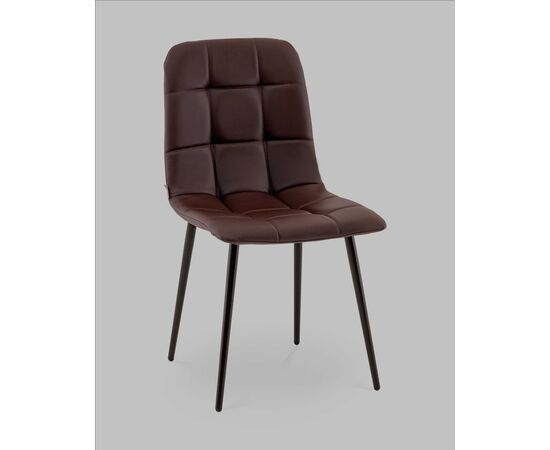 Стул Одди NEW экокожа шоколадный, изображение 2 | Интернет магазин мебели и декора LifeDekor