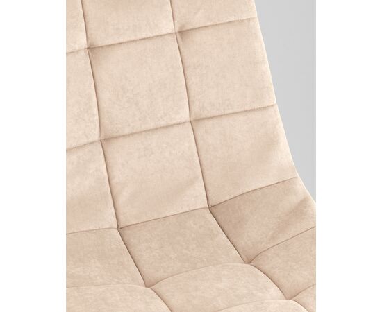 Стул Одди Original Square велюр бежевый, изображение 9 | Интернет магазин мебели и декора LifeDekor