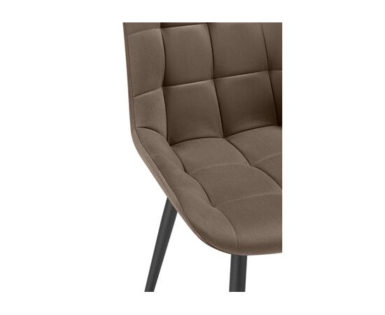 Стул на металлокаркасе Челси К коричневый (zd 233) / черный np, изображение 6 | Интернет магазин мебели и декора LifeDekor