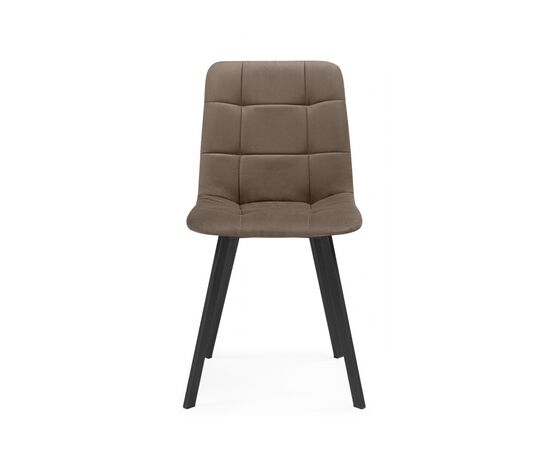 Стул на металлокаркасе Чилли коричневый / черный, изображение 3 | Интернет магазин мебели и декора LifeDekor