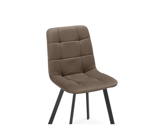 Стул на металлокаркасе Чилли коричневый / черный, изображение 5 | Интернет магазин мебели и декора LifeDekor