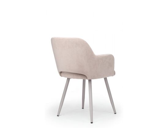 Стул на металлокаркасе Эолин 360 латте (glory 10) / серый, изображение 5 | Интернет магазин мебели и декора LifeDekor