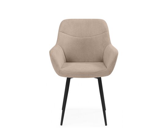 Стул на металлокаркасе Флюид бежевый (zd 210) / черный, изображение 2 | Интернет магазин мебели и декора LifeDekor