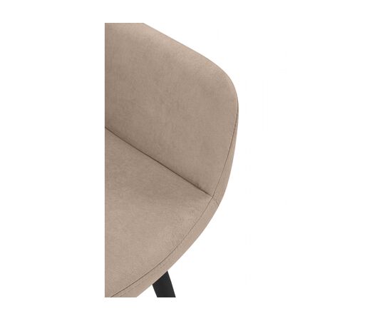 Стул на металлокаркасе Флюид бежевый (zd 210) / черный, изображение 7 | Интернет магазин мебели и декора LifeDekor