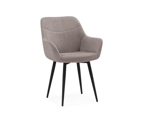 Стул на металлокаркасе Флюид латте (zd (290) / черный | Интернет магазин мебели и декора LifeDekor