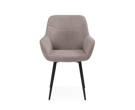 Стул на металлокаркасе Флюид латте (zd (290) / черный, изображение 2 | Интернет магазин мебели и декора LifeDekor