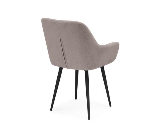 Стул на металлокаркасе Флюид латте (zd (290) / черный, изображение 4 | Интернет магазин мебели и декора LifeDekor