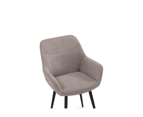 Стул на металлокаркасе Флюид латте (zd (290) / черный, изображение 5 | Интернет магазин мебели и декора LifeDekor