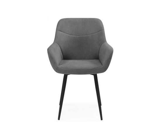 Стул на металлокаркасе Флюид темно-серый (zd 995) / черный, изображение 2 | Интернет магазин мебели и декора LifeDekor