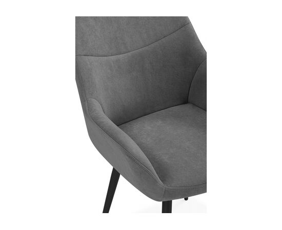 Стул на металлокаркасе Флюид темно-серый (zd 995) / черный, изображение 6 | Интернет магазин мебели и декора LifeDekor