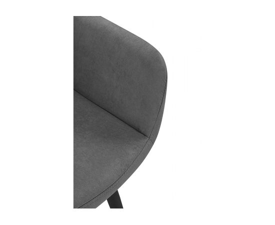 Стул на металлокаркасе Флюид темно-серый (zd 995) / черный, изображение 7 | Интернет магазин мебели и декора LifeDekor