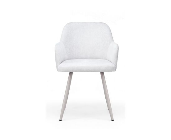 Стул на металлокаркасе Инфини 360 светло-серый (ocean 021) / серый, изображение 3 | Интернет магазин мебели и декора LifeDekor