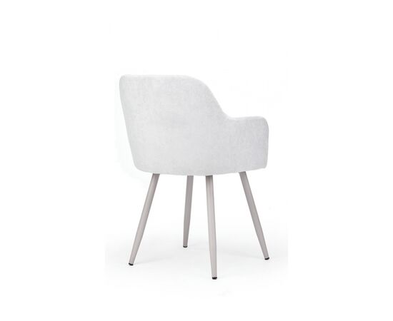 Стул на металлокаркасе Инфини 360 светло-серый (ocean 021) / серый, изображение 5 | Интернет магазин мебели и декора LifeDekor