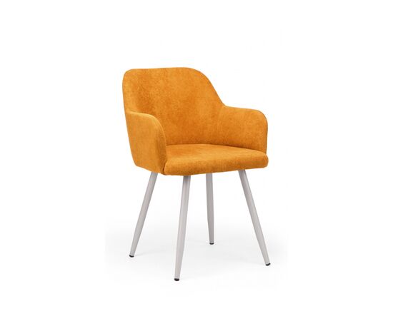 Стул на металлокаркасе Инфини 360 терракота (ocean 015) / серый, изображение 2 | Интернет магазин мебели и декора LifeDekor