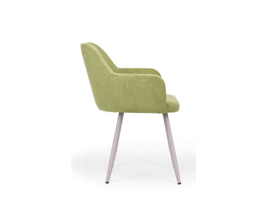 Стул на металлокаркасе Инфини 360 зеленый (ocean 013) / серый, изображение 3 | Интернет магазин мебели и декора LifeDekor