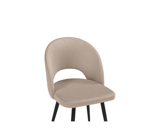 Стул на металлокаркасе Курбис бежевый (zd 210) / черный, изображение 5 | Интернет магазин мебели и декора LifeDekor