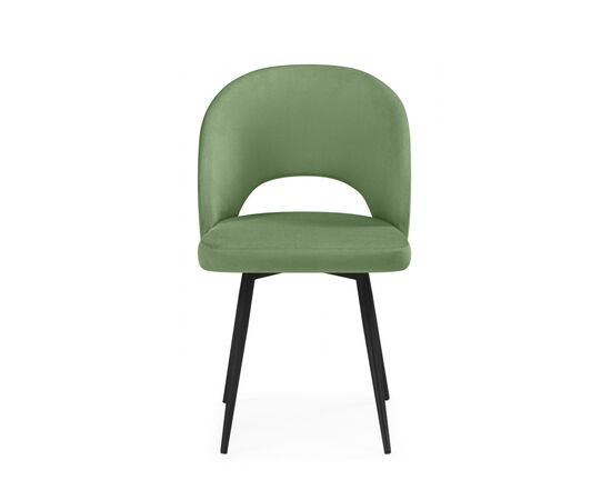 Стул на металлокаркасе Курбис фисташковый (zd 651) / черный, изображение 2 | Интернет магазин мебели и декора LifeDekor