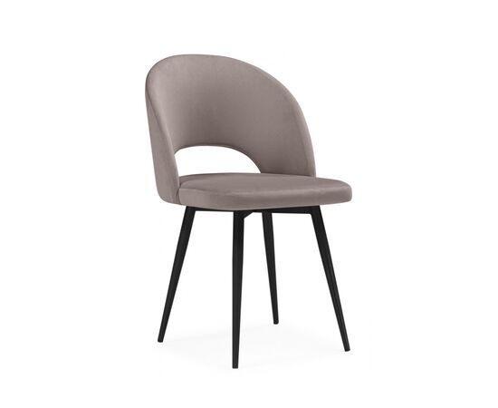 Стул на металлокаркасе Курбис латте (zd 290) / черный | Интернет магазин мебели и декора LifeDekor