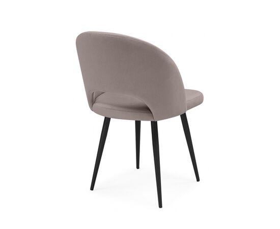 Стул на металлокаркасе Курбис латте (zd 290) / черный, изображение 4 | Интернет магазин мебели и декора LifeDekor