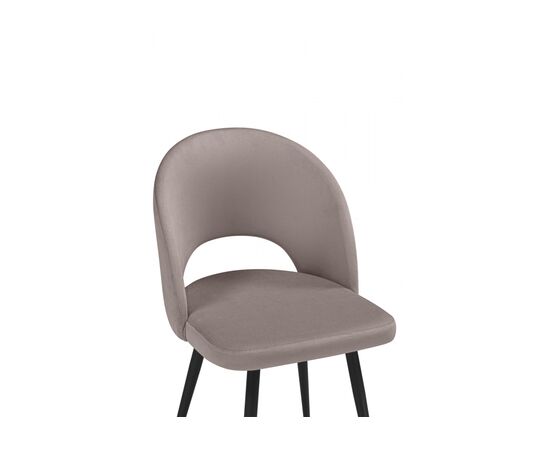 Стул на металлокаркасе Курбис латте (zd 290) / черный, изображение 5 | Интернет магазин мебели и декора LifeDekor