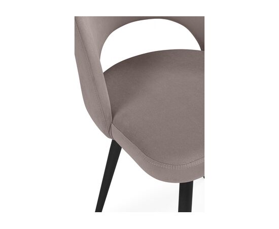 Стул на металлокаркасе Курбис латте (zd 290) / черный, изображение 6 | Интернет магазин мебели и декора LifeDekor