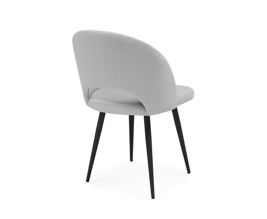 Стул на металлокаркасе Курбис светло-серый (zd 960) / черный, изображение 4 | Интернет магазин мебели и декора LifeDekor