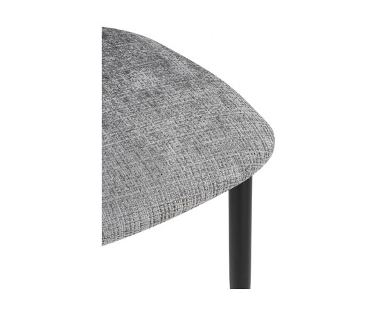 Стул на металлокаркасе Lisbon серый / черный, изображение 7 | Интернет магазин мебели и декора LifeDekor