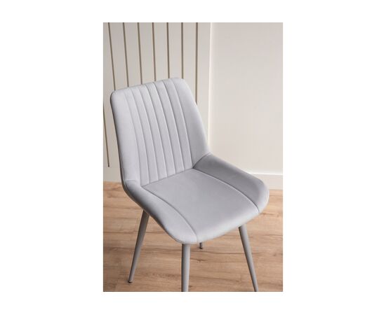 Стул на металлокаркасе Седа 360 светло-серый (zd 960) / серый np, изображение 8 | Интернет магазин мебели и декора LifeDekor