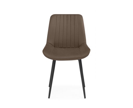 Стул на металлокаркасе Седа коричневый (zd 233) / черный np, изображение 2 | Интернет магазин мебели и декора LifeDekor