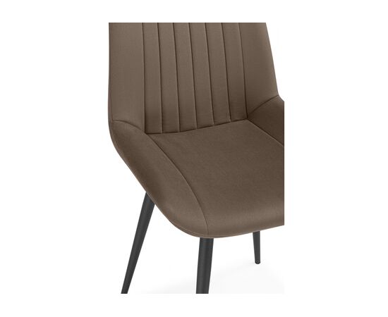 Стул на металлокаркасе Седа коричневый (zd 233) / черный np, изображение 6 | Интернет магазин мебели и декора LifeDekor