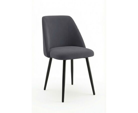 Стул DikLine 335 B28 ANTRACITE, ножки черные | Интернет магазин мебели и декора LifeDekor